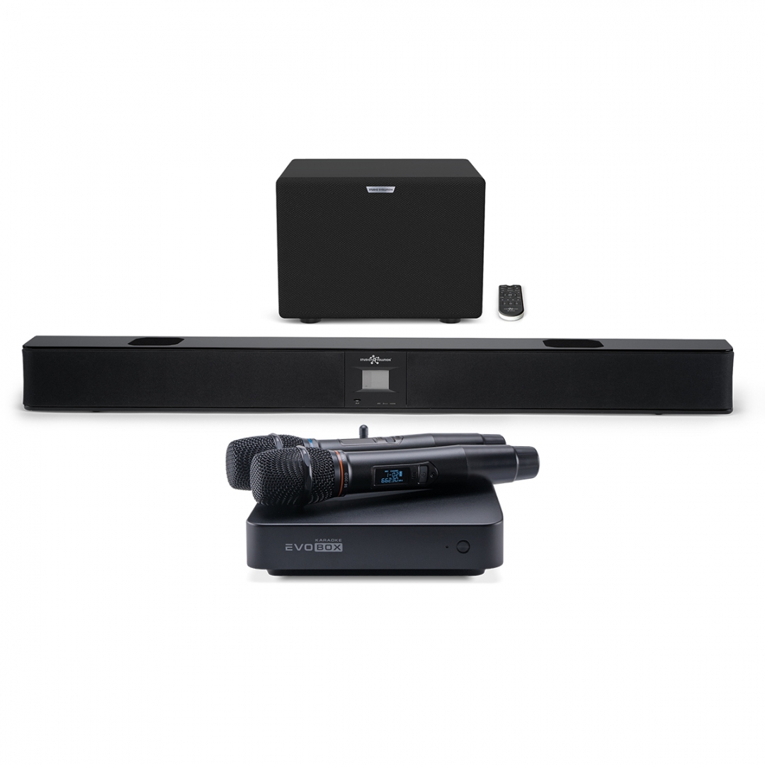 караоке-комплект EVOBOX Plus + EvoSound Bar (саундбар с караоке) в Магасе