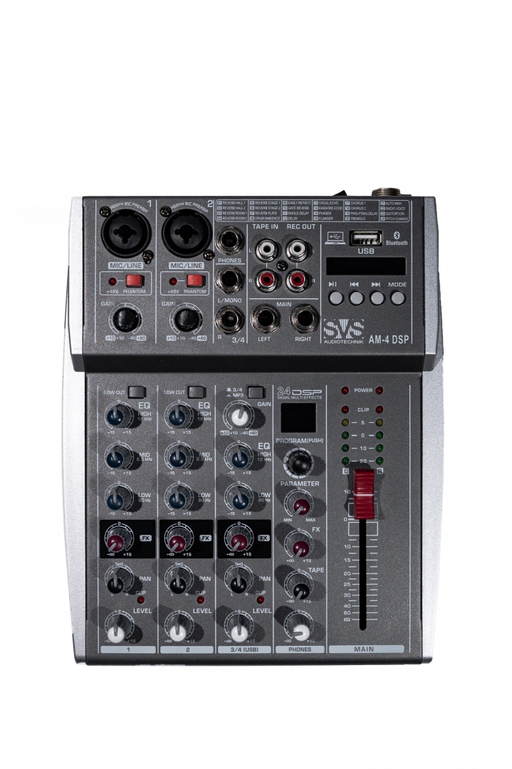 SVS Audiotechnik mixers AM-4 DSP Аналоговый микшерный пульт, 4-канала в Магасе