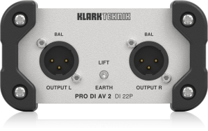 Klark Teknik DI 22P пассивный стерео директ-бокс в Магасе