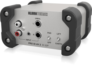 Klark Teknik DI 22P пассивный стерео директ-бокс в Магасе